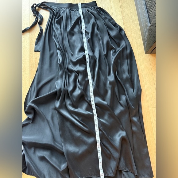 Jennifer Hope Elegant Black Maxi Sarong Skirt | SOLD OUT | Sz: XS - Picture 8 of 10